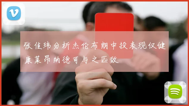 张佳玮分析杰伦布朗中投表现仅健康莱昂纳德可与之匹敌